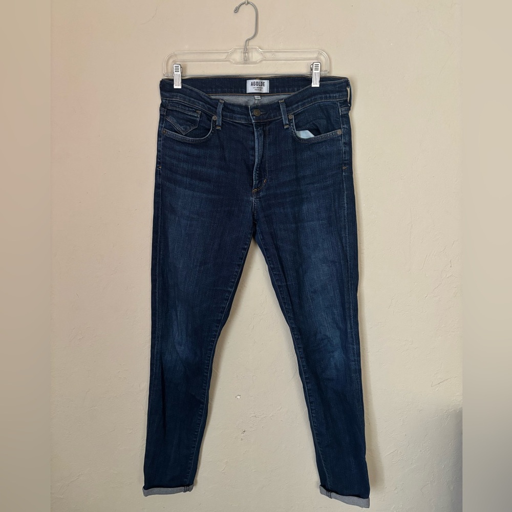 AGOLDE JEANS MINI CUFF